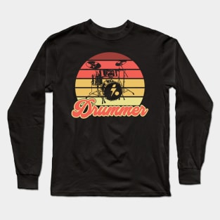 Drummer Long Sleeve T-Shirt